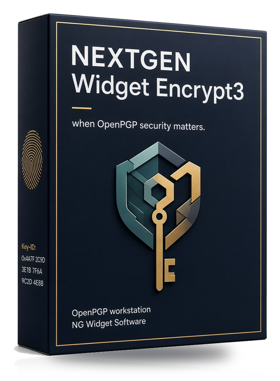 NEXTGEN Widget Encrypt3 product box