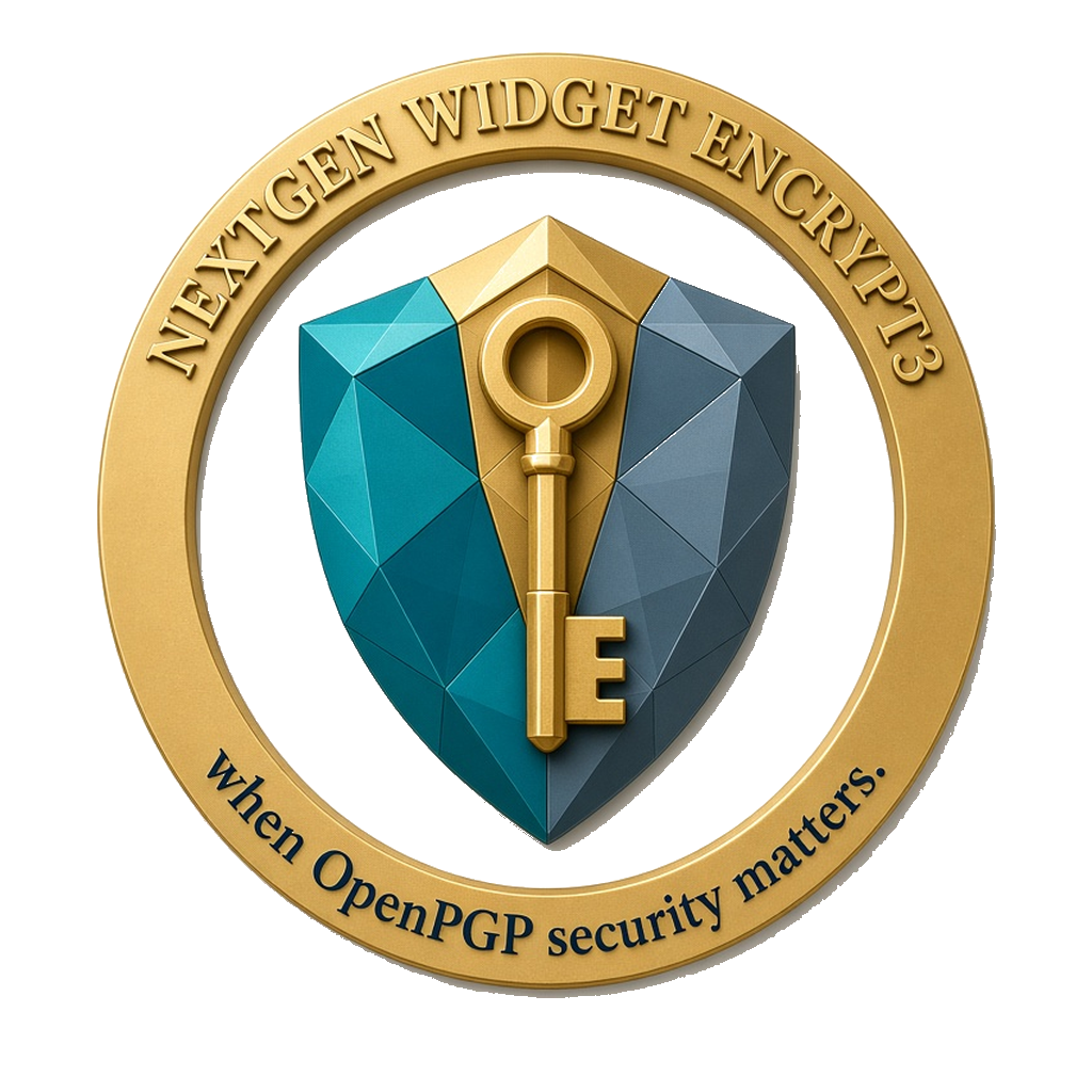 NEXTGEN Widget Software gold seal